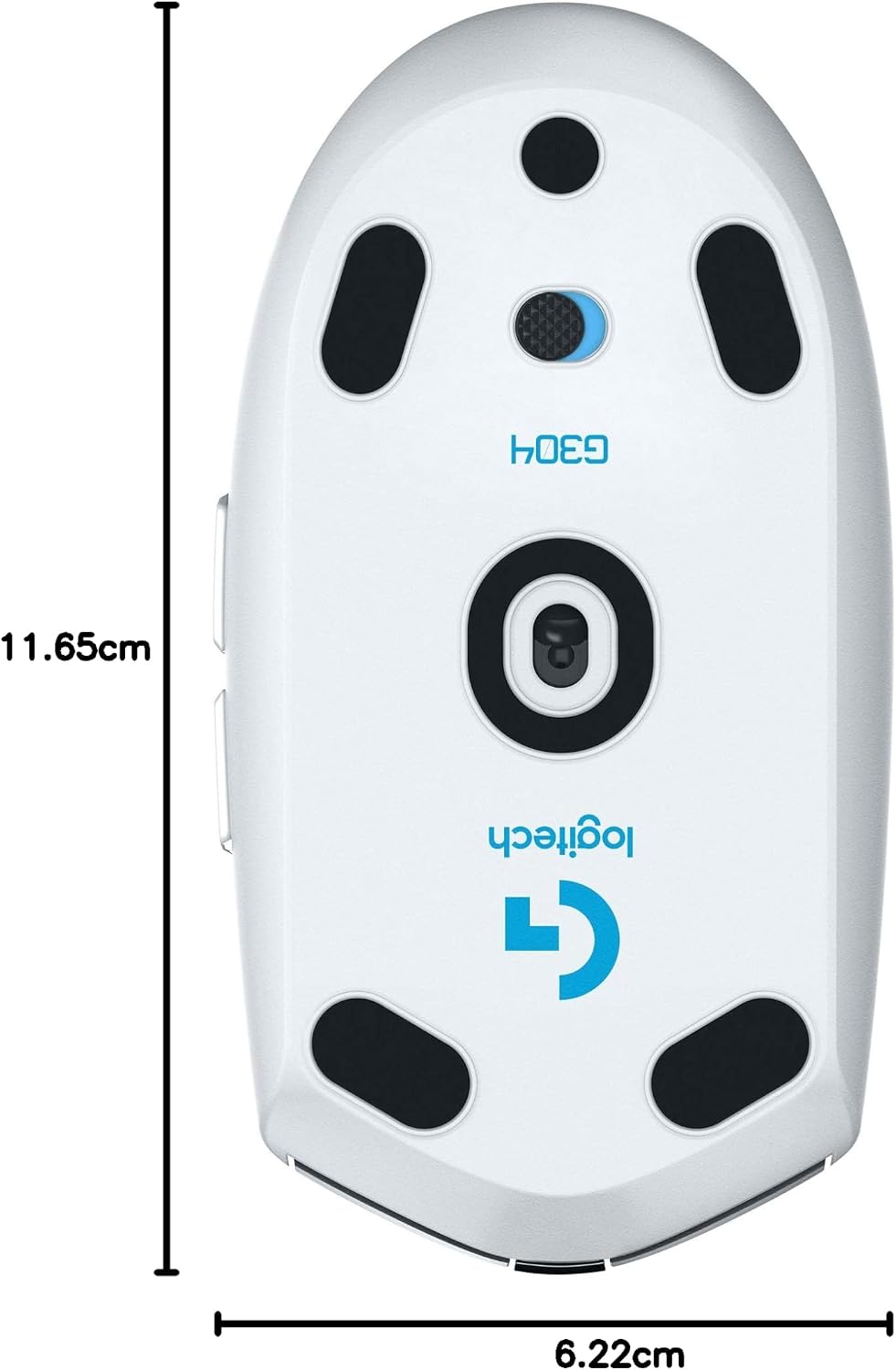 Detalle 1 de Logitech G305 LIGHTSPEED Mouse Gaming Wireless – sensore HERO 12K DPI, 99 g