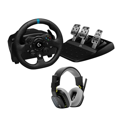 Detalle de Logitech G G923 volante con pedales y TrueForce