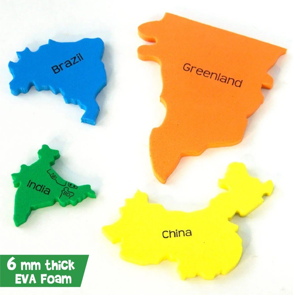 Thumbnail 3 de Imagimake Mapology World – Jigsaw World Map Puzzle for Kids