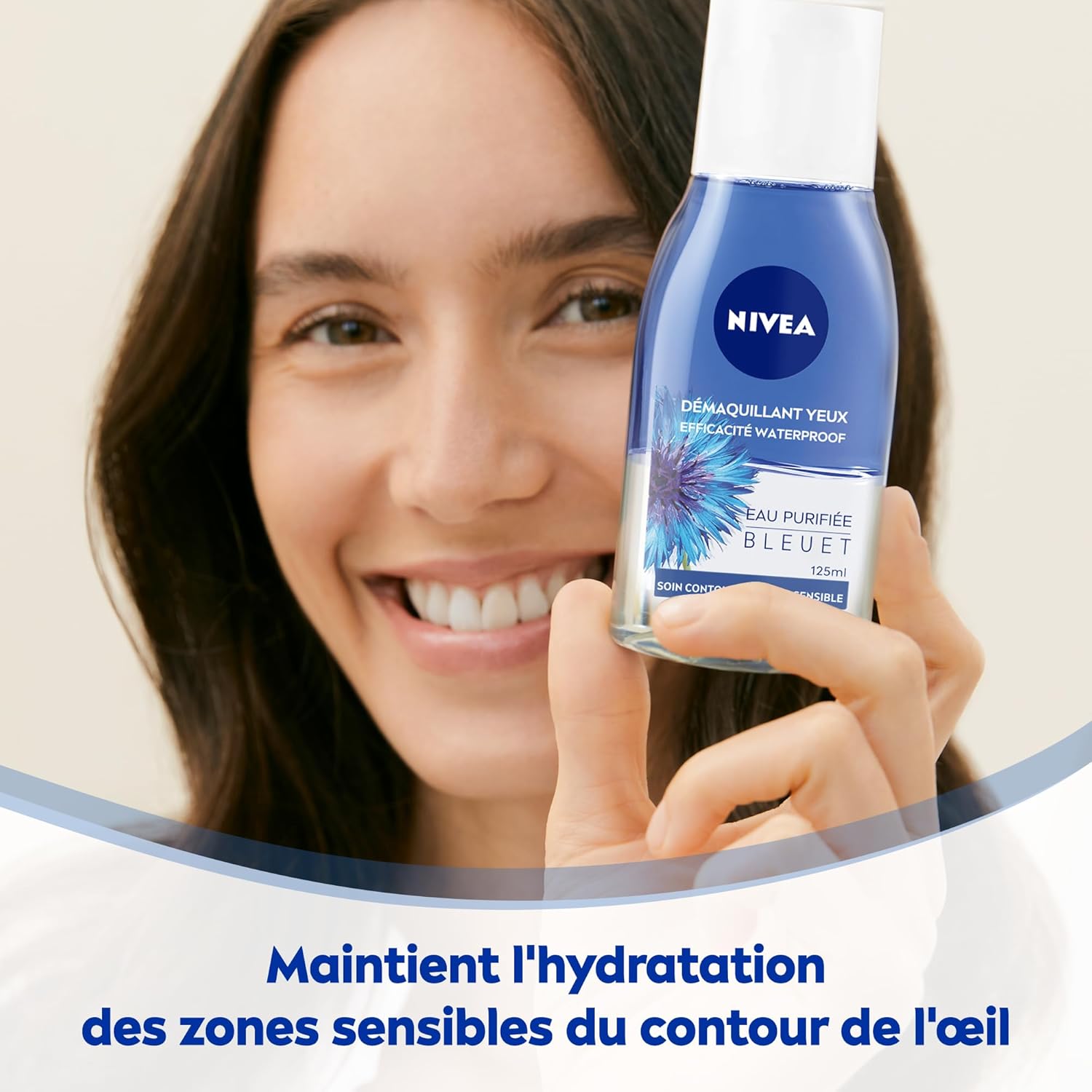 Detalle 2 de NIVEA Démaquillant Yeux 125 ml