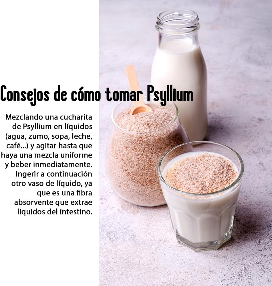 Detalle de Drasanvi PSYLLIUM en polvo 200g