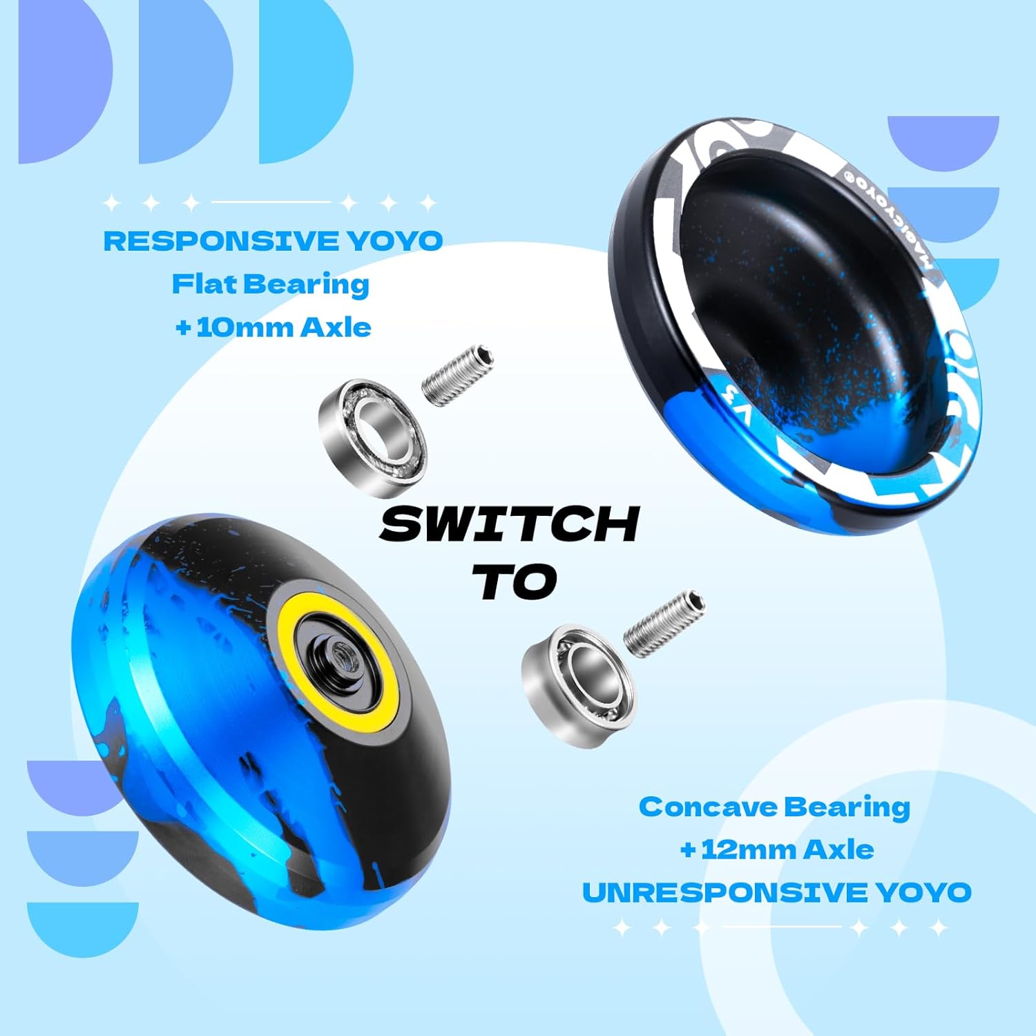 Thumbnail 3 de MAGICYOYO V3 Responsive Metal Yo-yo with 12 Strings