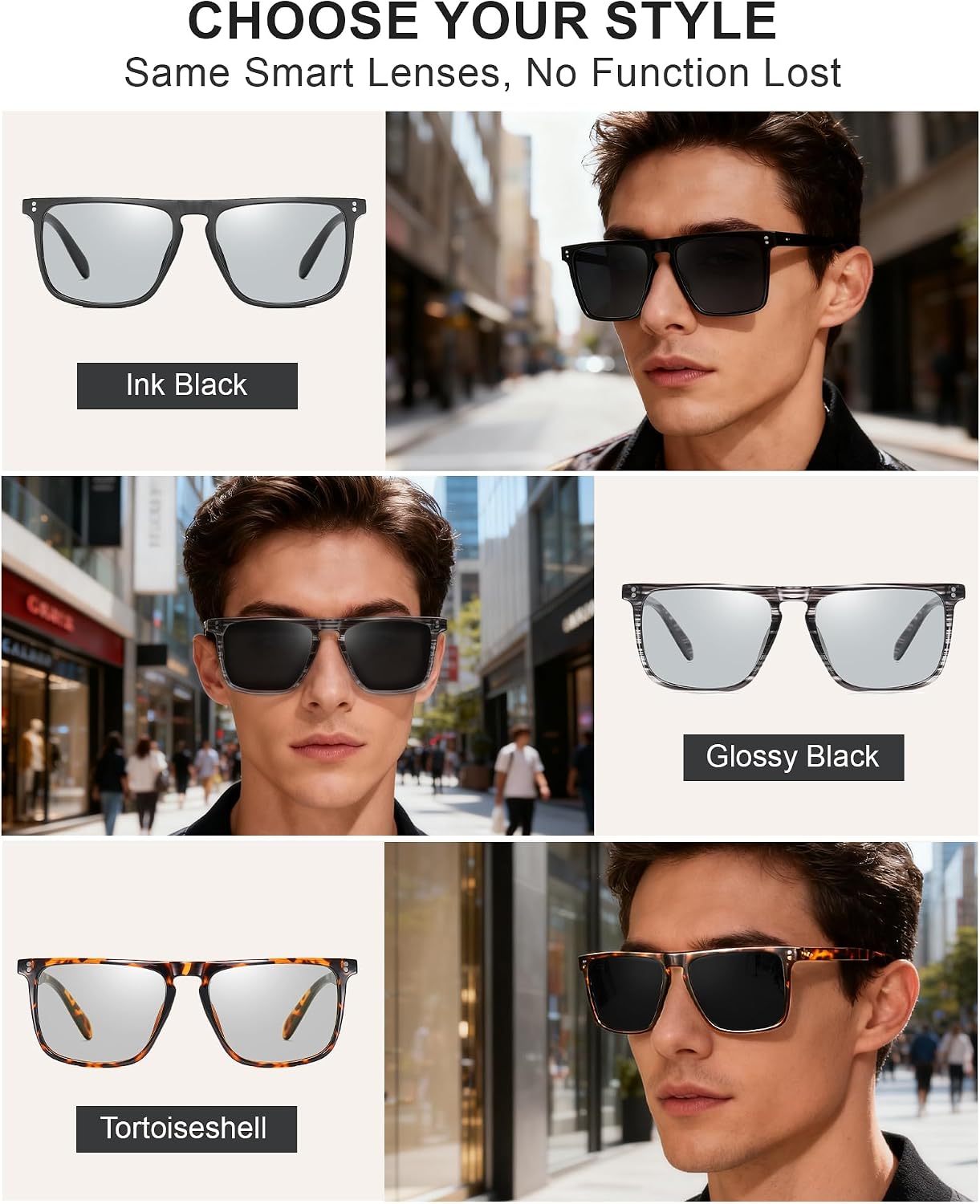 Thumbnail 4 de Jexmigo Photochromic Polarised Sunglasses
