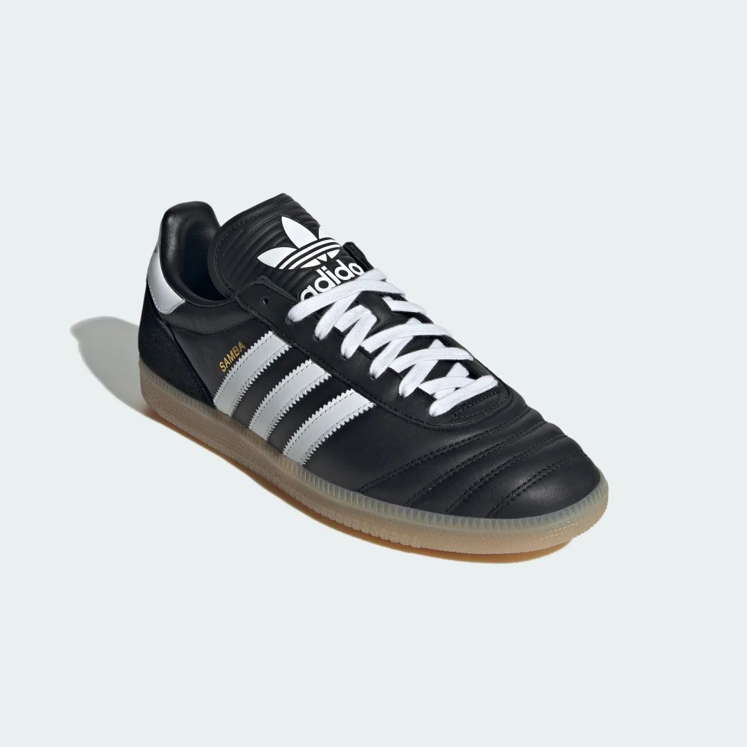 Detalle 2 de Adidas Samba JP en negro: un clásico atemporal para el día a día