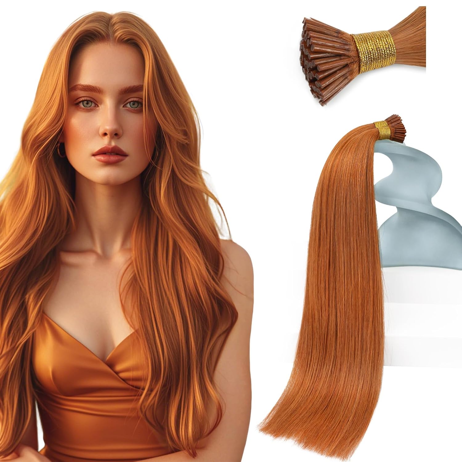 Detalle de Sunny Hair I Tip Hair Extensions