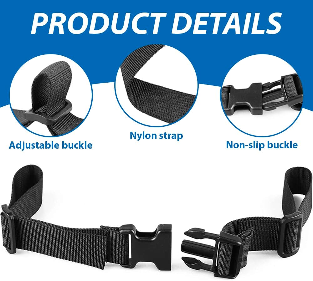 Thumbnail 2 de RcialrH 2 Pairs Chest Straps for Backpacks – Adjustable Sternum Straps with Quick Release