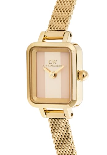 Detalle 2 de Daniel Wellington Quadro Mini Evergold: Orologio da Donna Oro con Quadrante Beige/Crema 15x18 mm