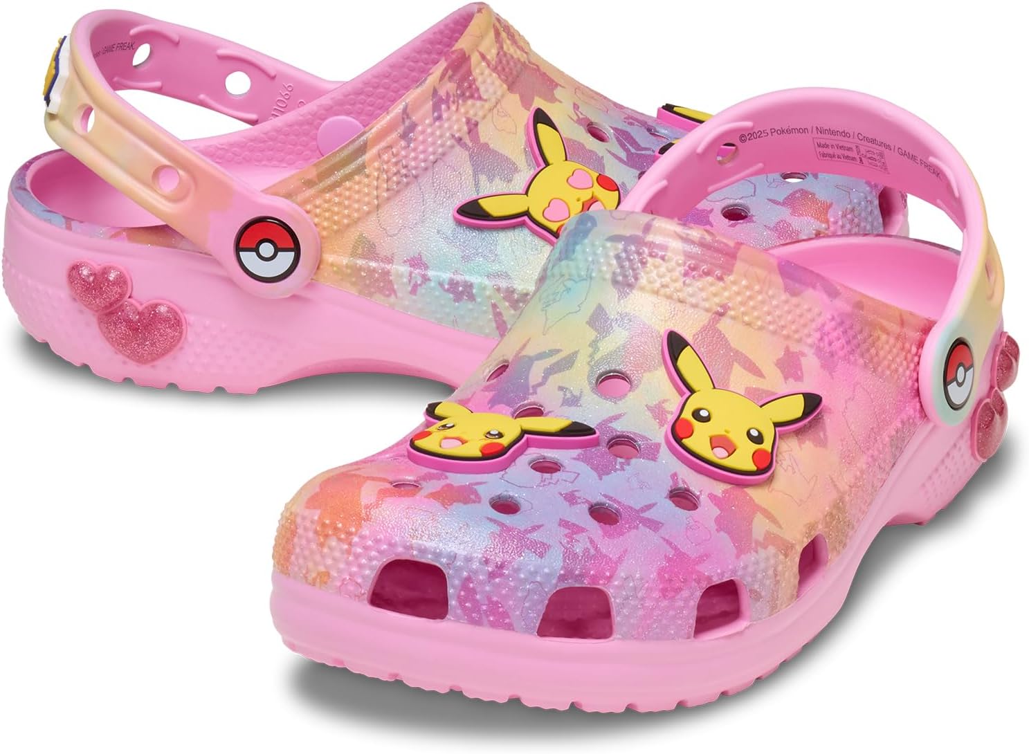 Thumbnail 4 de Crocs Pikachu Pink Sabot đ¶ââ