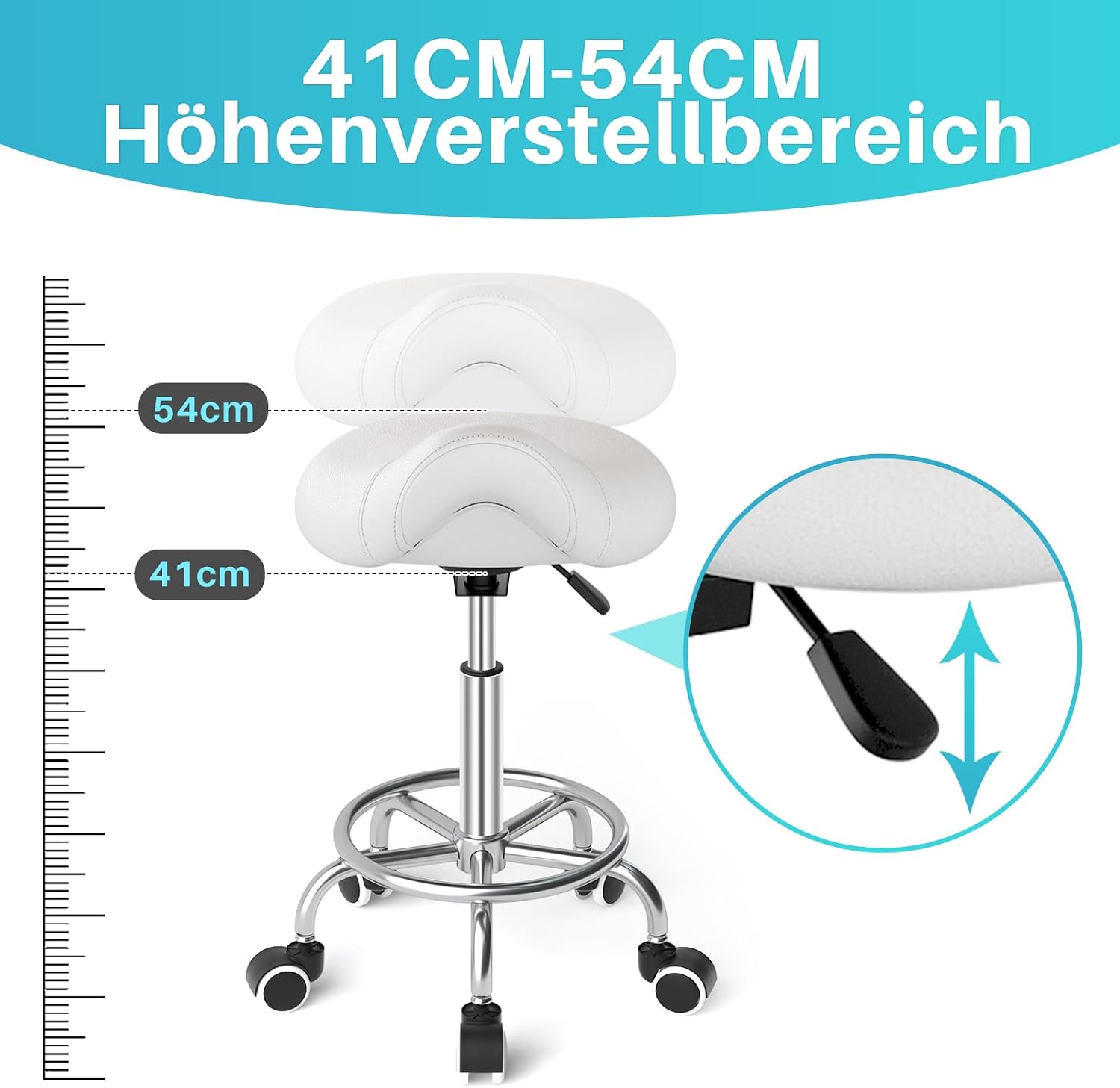 Thumbnail 6 de Sattelhocker Ergonomisch 46–59 cm