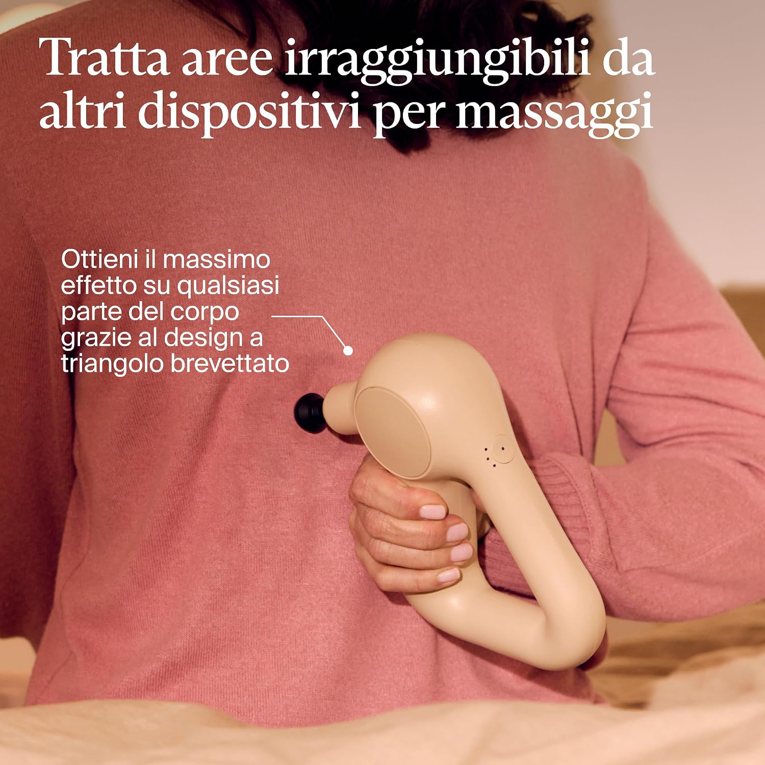 Thumbnail 4 de TheraGun Sollievo portatile a percussione massaggiante: massaggiatore personale leggero e facile da usare