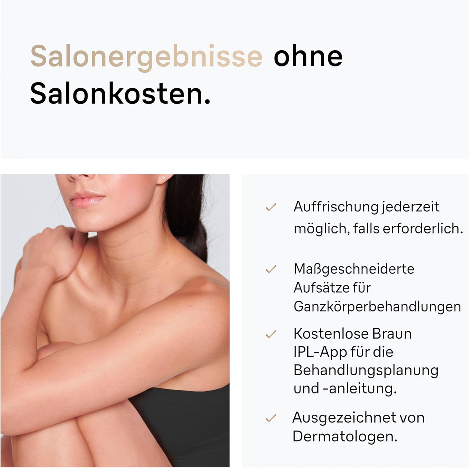 Thumbnail 5 de Braun Silk·expert Pro 5 IPL Haarentfernung (PL5262) für Zuhause – inkl. Etui, Venus Rasierer & 3 Aufsätzen, Weiß/Gold
