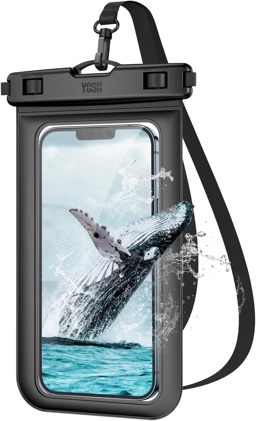 Detalle de YOSH Custodia Impermeabile Smartphone IPX8 30m