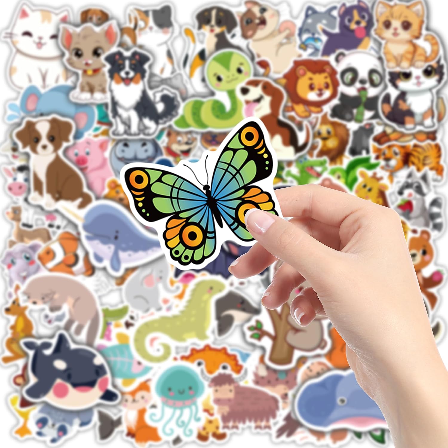 Thumbnail 2 de Animal Stickers, 100-Piece Set
