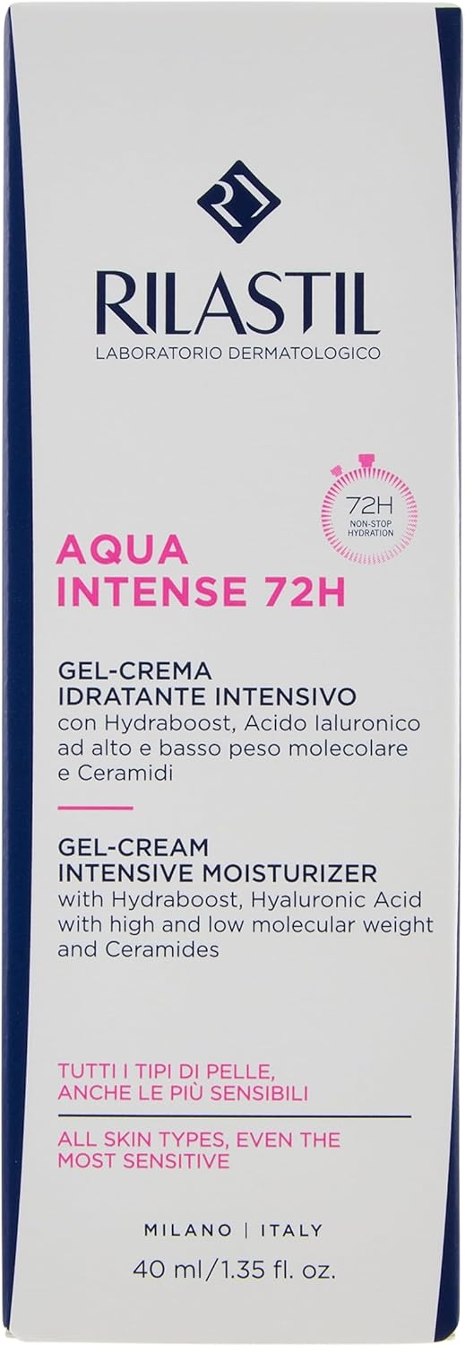 Thumbnail 3 de Rilastil Aqua Intense 72H gel-crema idratante con acido ialuronico e ceramidi, 40 ml