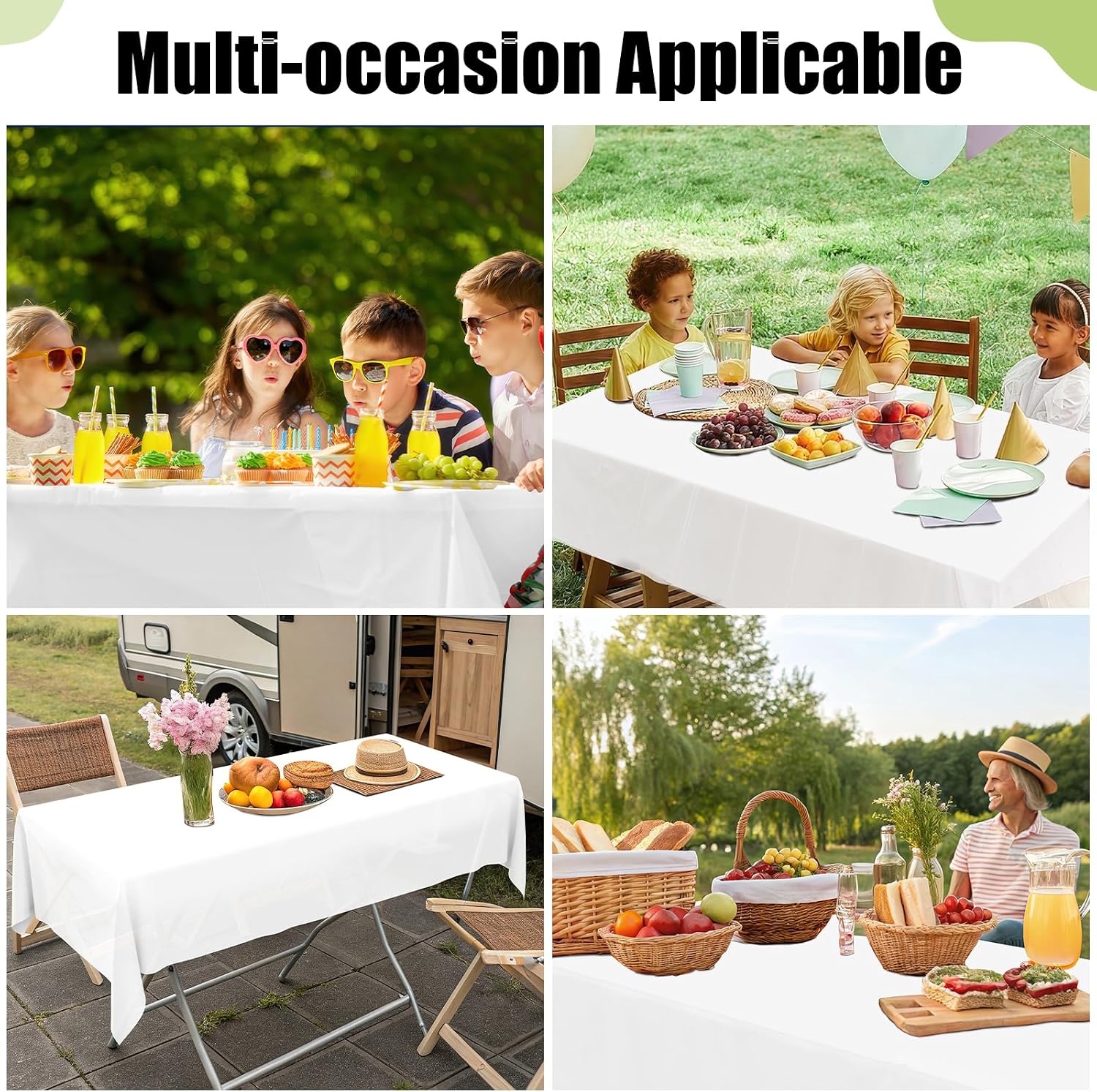 Thumbnail 6 de Smiry Disposable Table Cloth 54 x 108