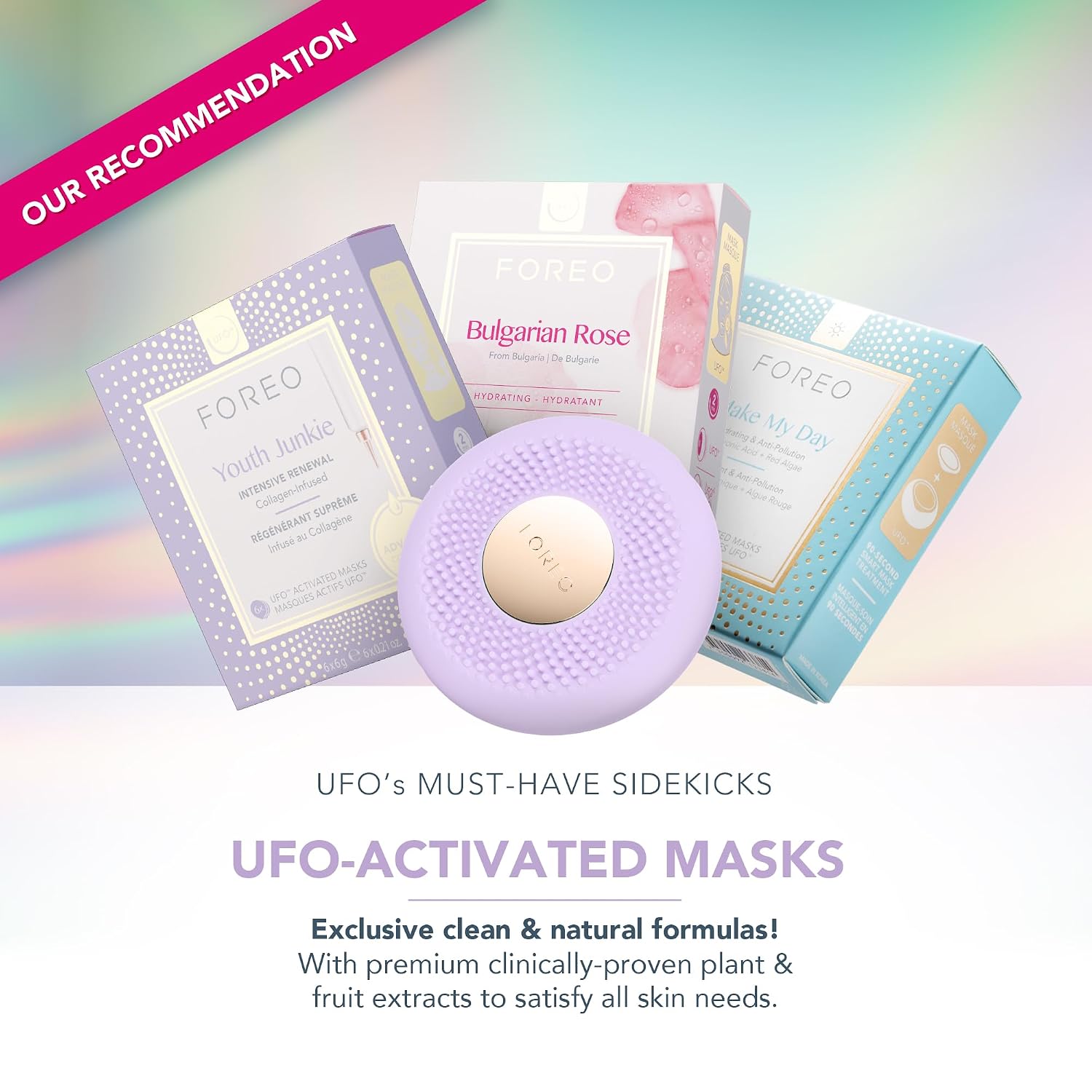 Detalle 2 de FOREO UFO 3 go kompakt Gesichtspflegegerät