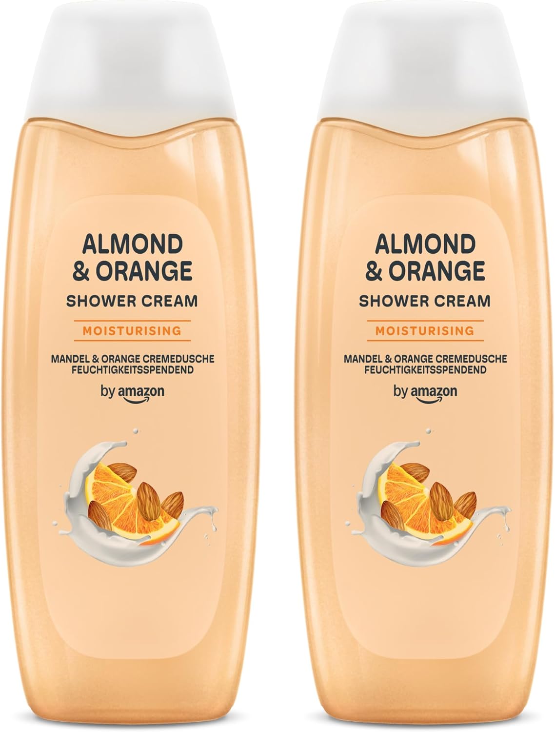 Detalle de by Amazon Crema Doccia Mandorla Arancia 2x500 ml