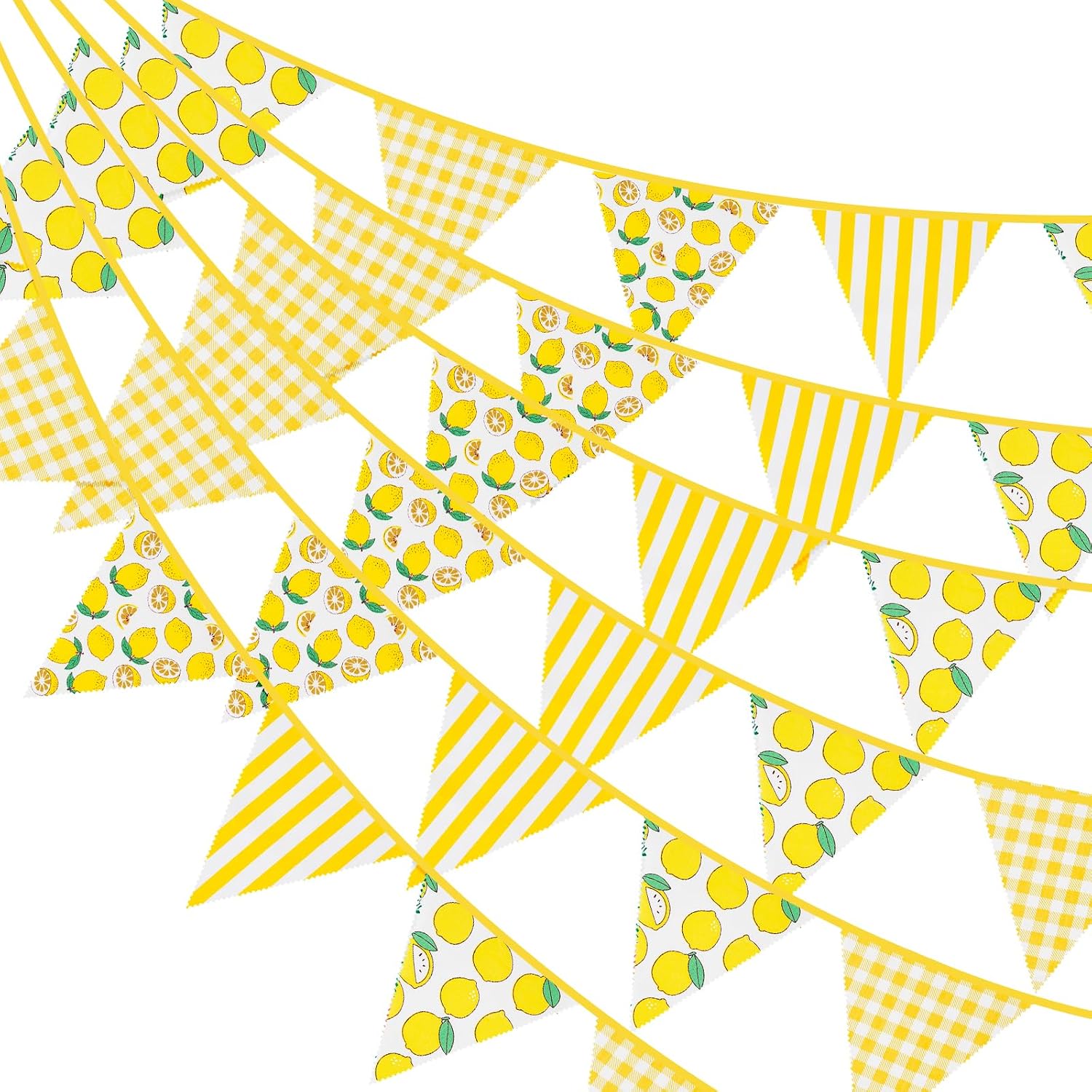 Thumbnail 5 de G2PLUS G2PLUS 12M Floral Fabric Bunting Banner