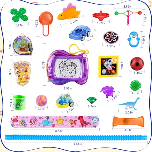 Thumbnail 8 de AmyBenton 120 piezas relleno para piñatas de cumpleaños infantil