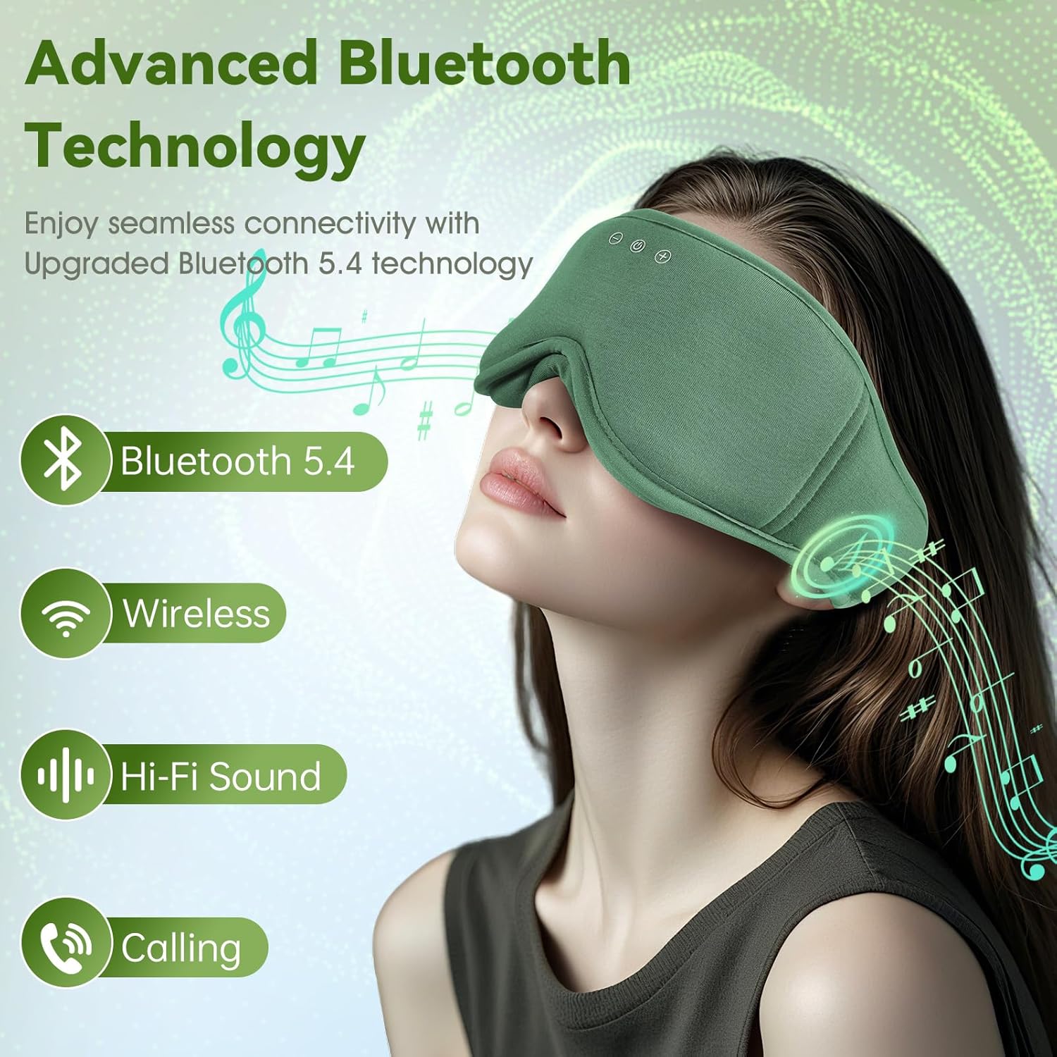 Thumbnail 5 de MUSICOZY Sleep Mask Headphones review: 3D bamboo eye mask with Bluetooth 5.4 for restful travel