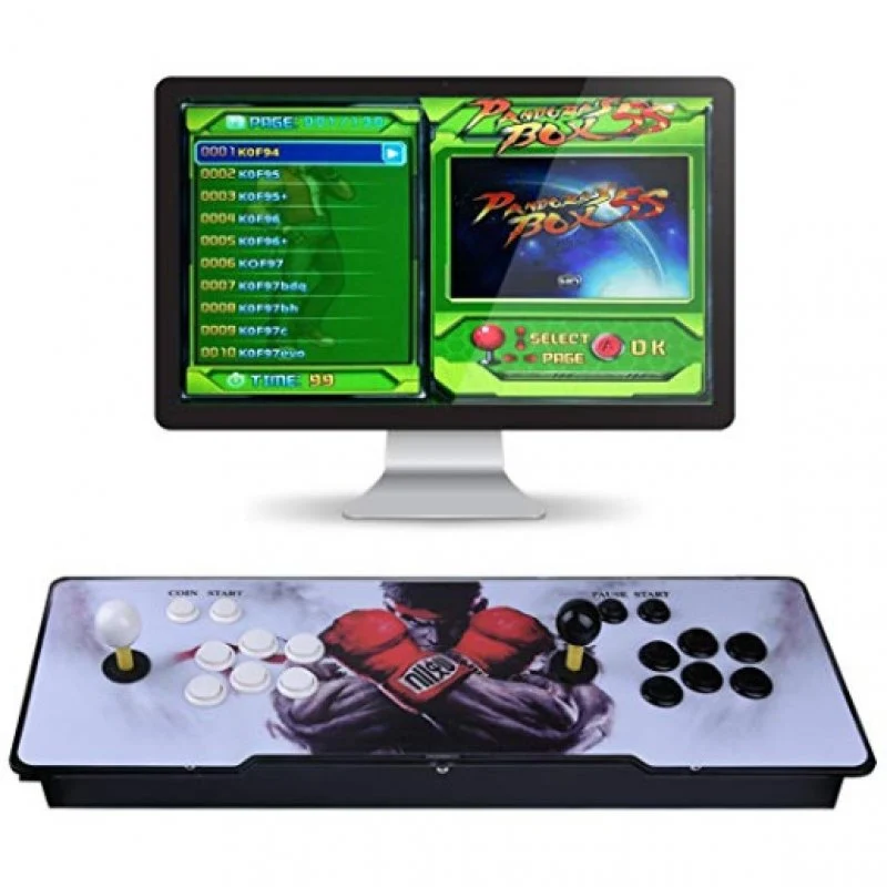 Detalle 2 de UnicView Pandoras Box 10 Plus Arcade con 6100 Juegos