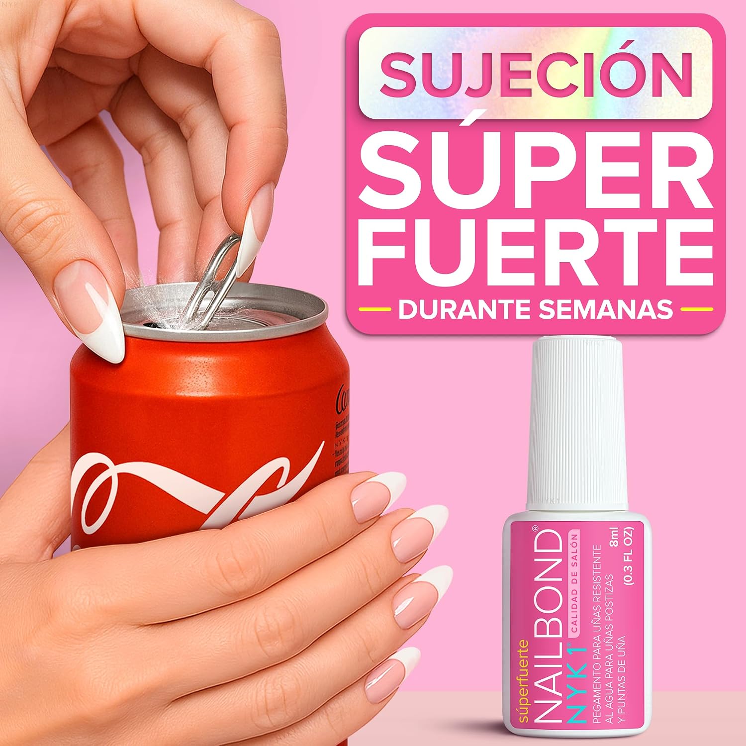 Thumbnail 3 de NYK1 NailBond: Pegamento para Uñas Postizas Súper Fuerte (8 ml)