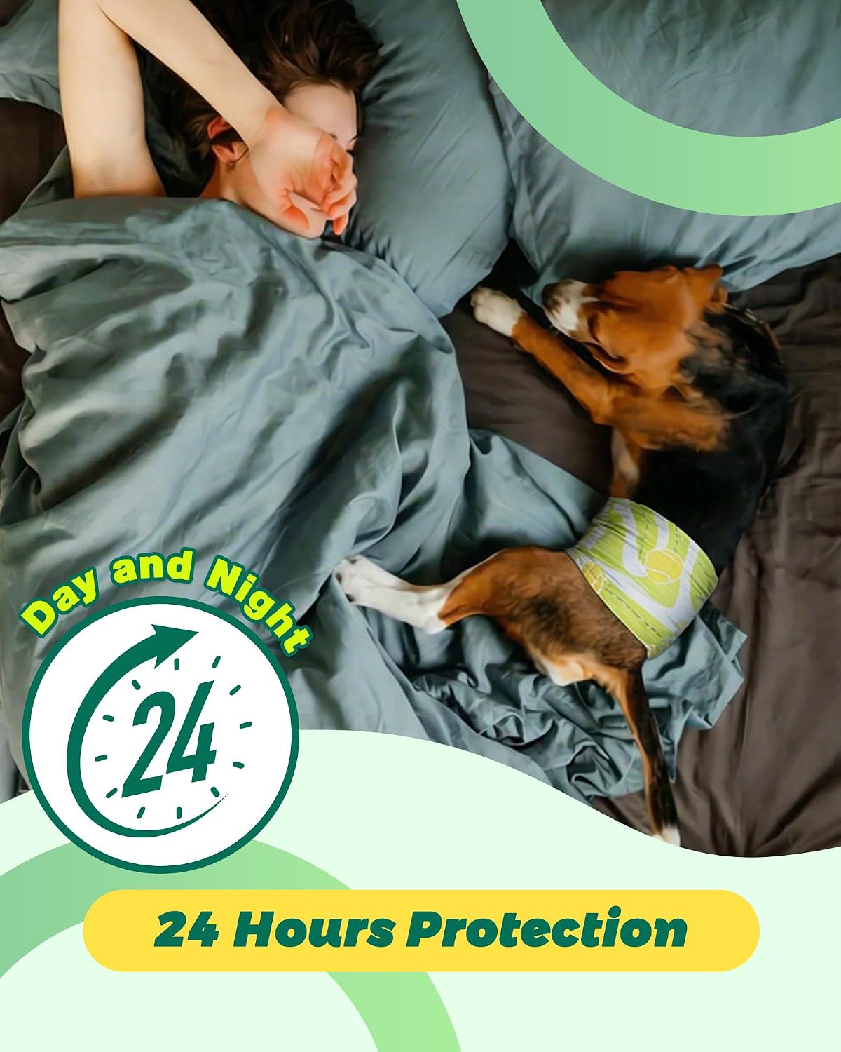 Thumbnail 5 de Dono Disposable Dog Nappies Male 20ct – Wetness Indicator, Leak-Proof, 30–48 cm