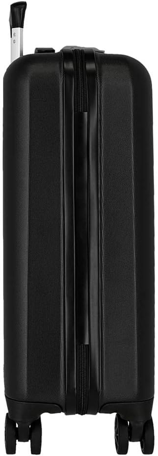 Detalle de Reebok Roxbury Cabin Valigia Nero 40x55x20 cm – ABS, 38,4 L, 4 ruote e lucchetto TSA integrato
