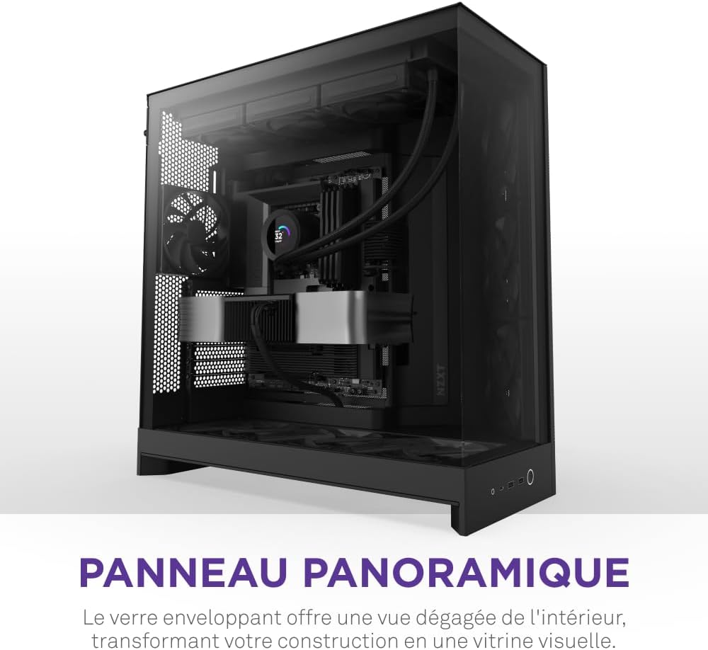 Thumbnail 6 de NZXT H9 Flow (2025) boîtier ATX Mid-Tower