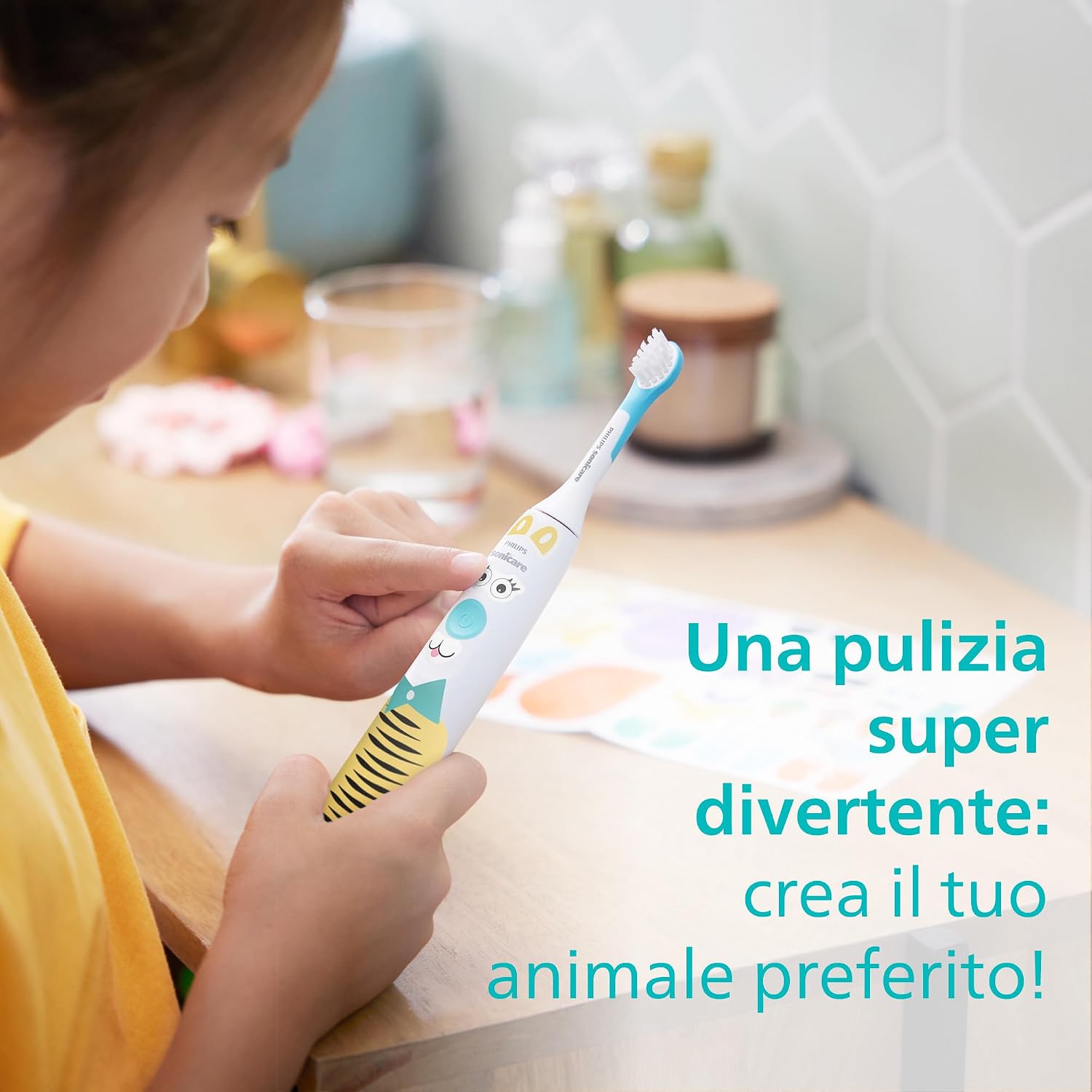 Thumbnail 2 de Philips Sonicare HX3603/01 spazzolino elettrico per bambini