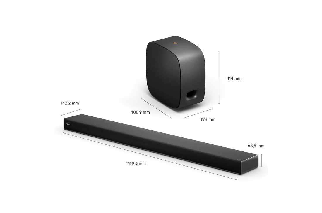 Thumbnail 1 de LG Sound Suite Pack Cinema Suite 7: barra H7 y subwoofer W7 (H7PRO)