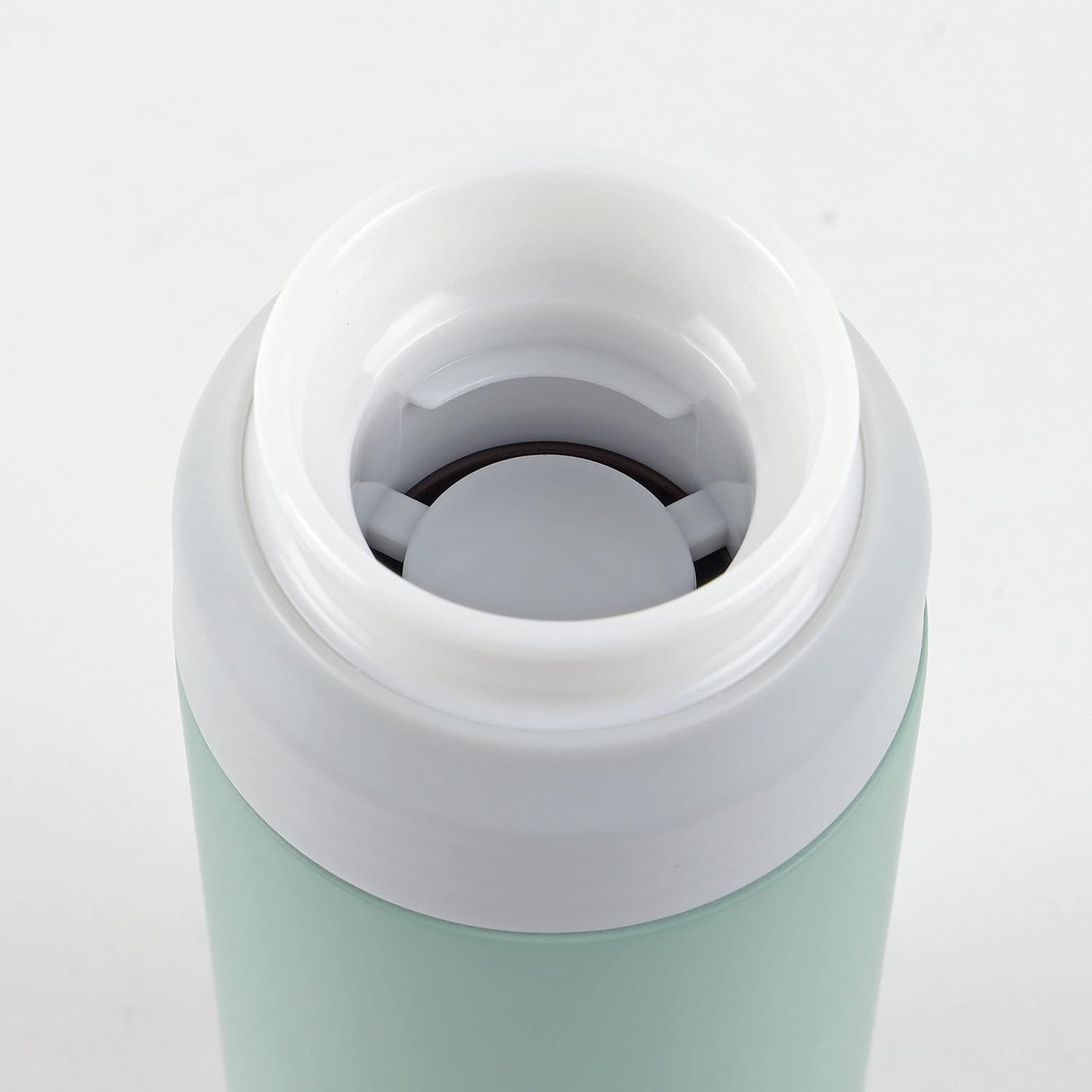 Detalle de パール金属 カフェマグフィット HB-6379 水筒 300ml スモーキーグリーン