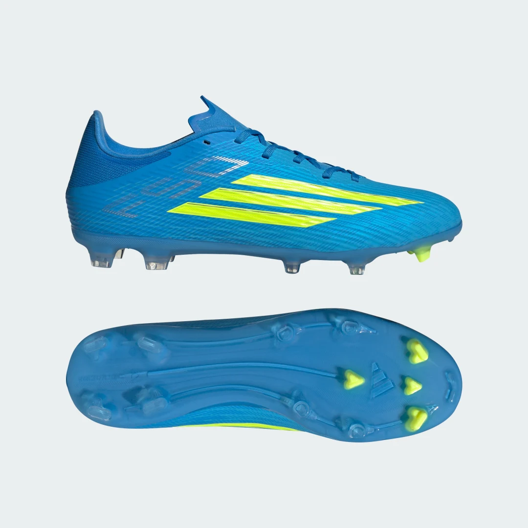 Adidas Bota de fútbol F50 League para césped natural seco y multisupeficie – Azul