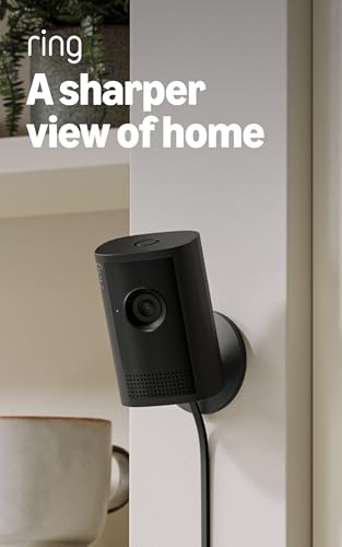 Thumbnail 1 de Ring Indoor Cam Plus (Newest Model): Retinal 2K, 4x Zoom, Low-Light Sight