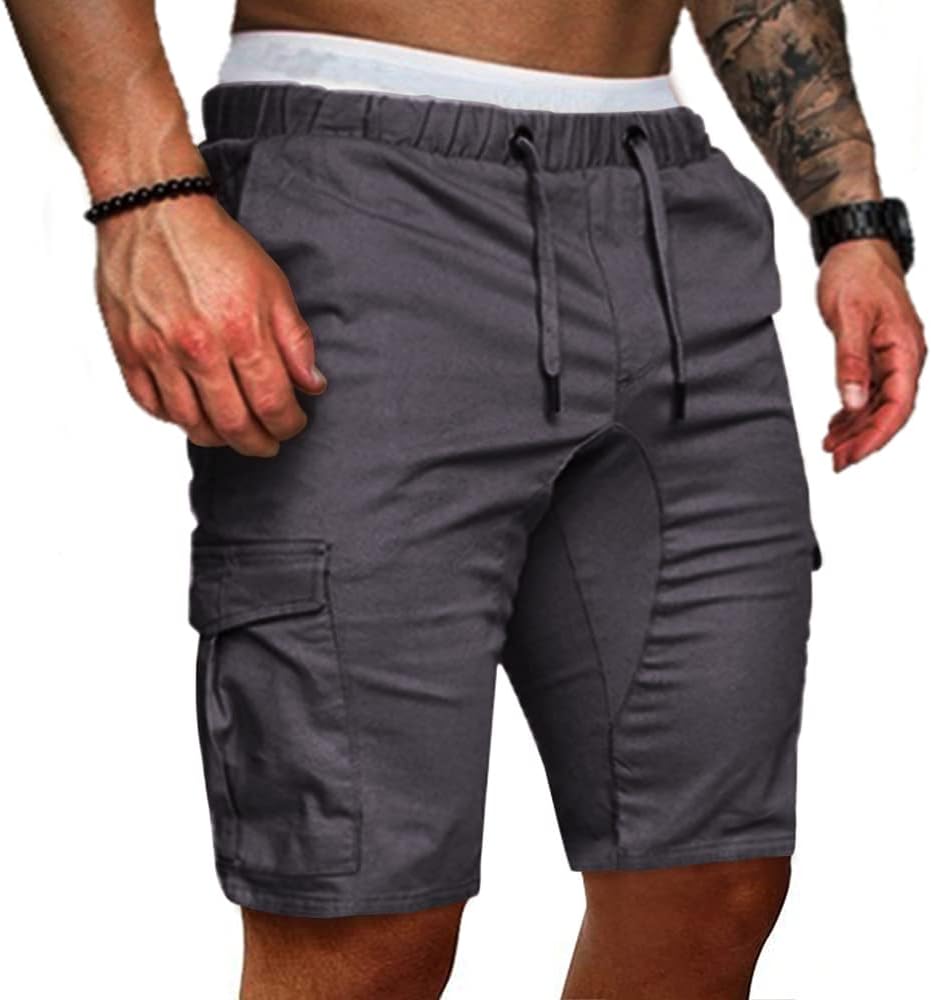 Thumbnail 5 de Cindeyar Herren Shorts Sommer – Slim-Fit Cargo Shorts mit Stretch, Chino-Jeans Stil