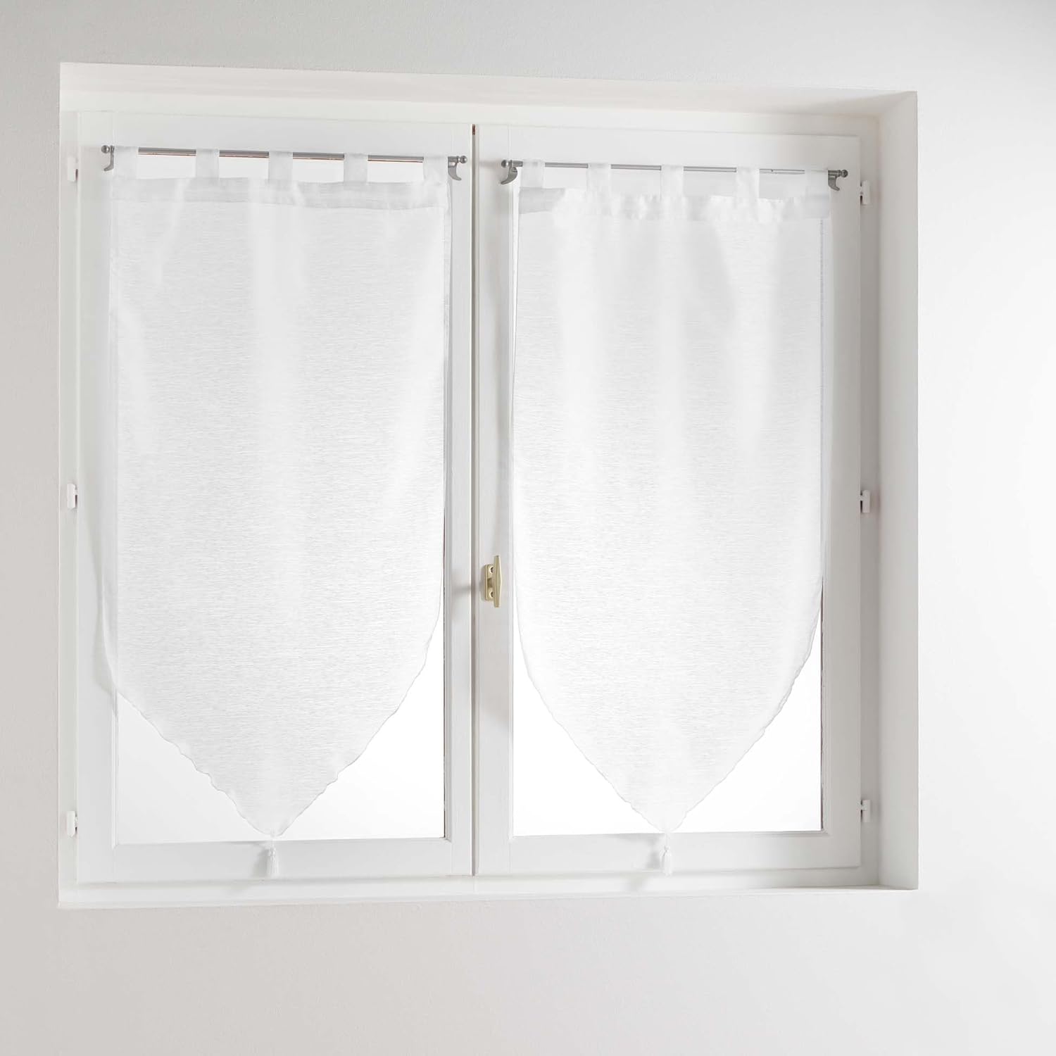 Thumbnail 6 de Douceur d'Intérieur – Voilage XXL à œillets Grande Largeur 400 x 240 cm, Blanc Lissea, Voile Sablé
