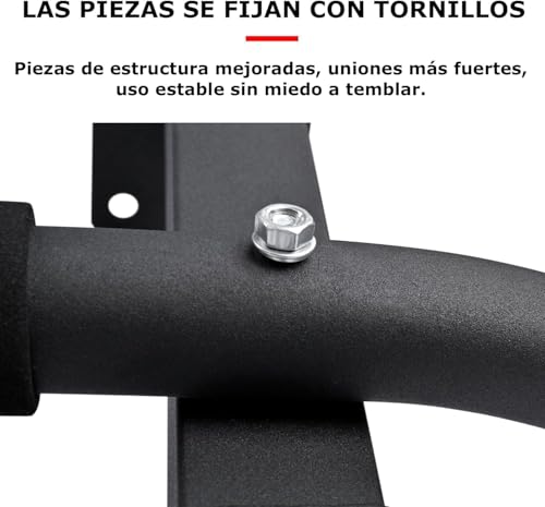 Thumbnail 6 de T-LoVendo Barra de Dominadas para Pared. Crossfit. Pull-up bar. Soporta 140 kg. Instalación con tornillos incluidos