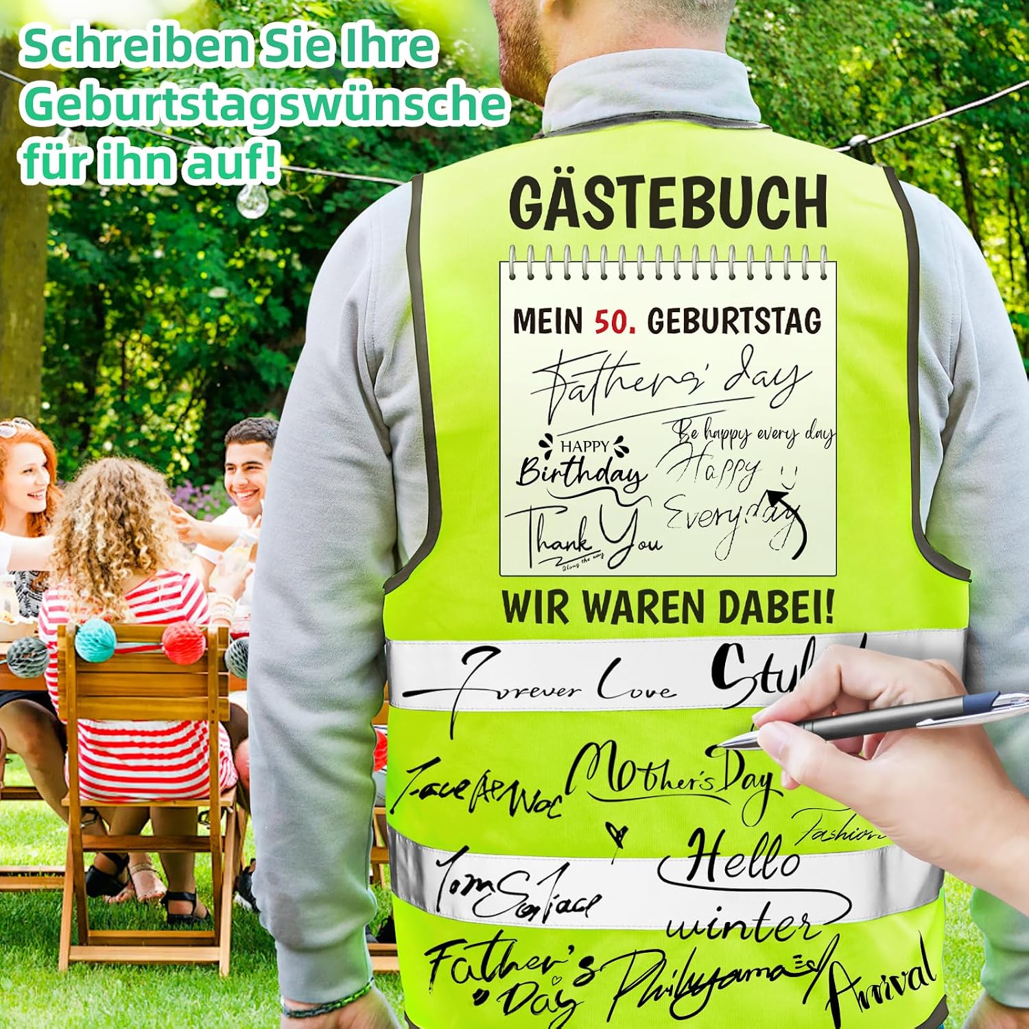 Detalle 2 de Giftota 18-90 Geburtstagsweste 65 cm 🎉