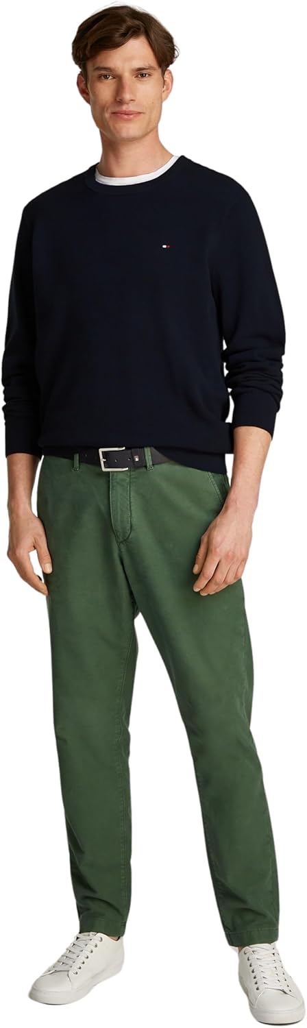 Thumbnail 3 de Tommy Hilfiger Uomo Pullover Essential Structure Crew Neck Regular Fit