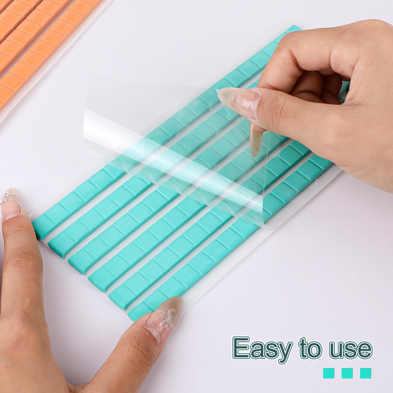 Detalle de Feosky Adhesive Putty, 120 Blue Reusable Pieces for Posters and Photos
