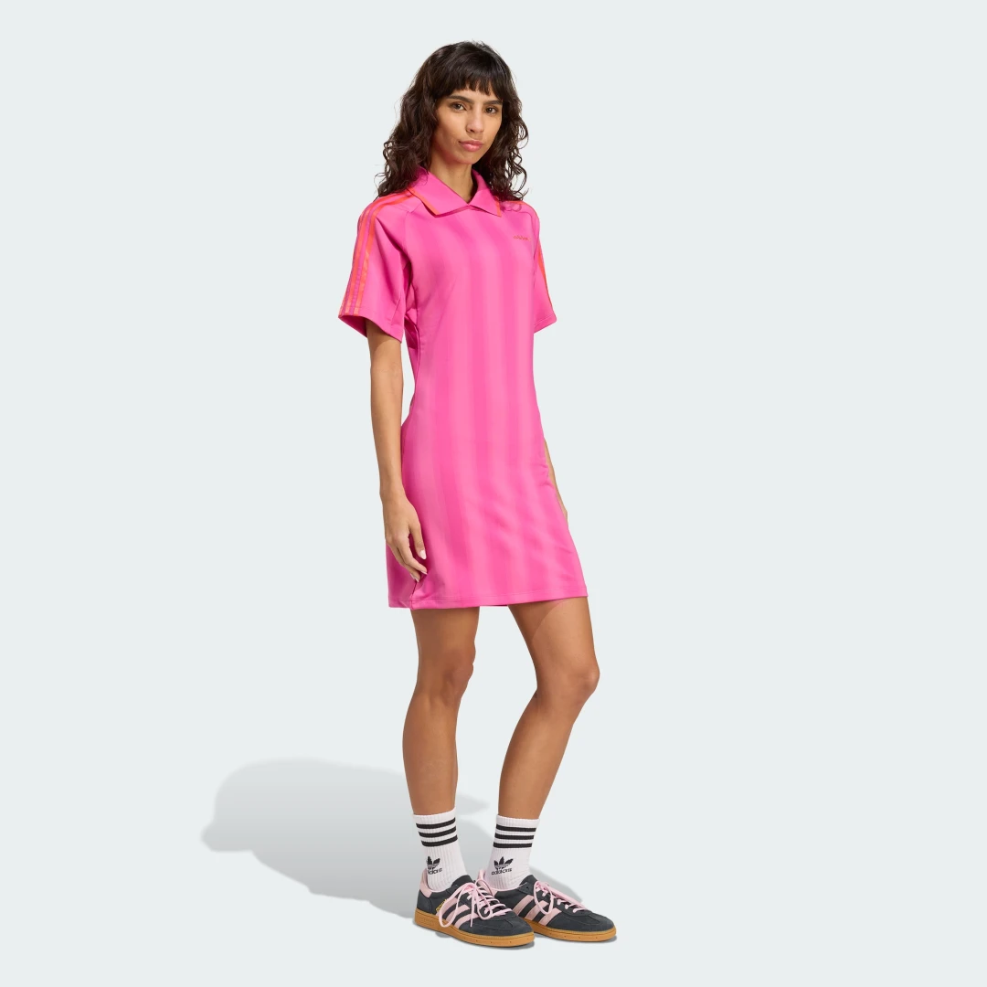 Thumbnail 2 de Adidas Vestido Football Inspired Graphic Rosa