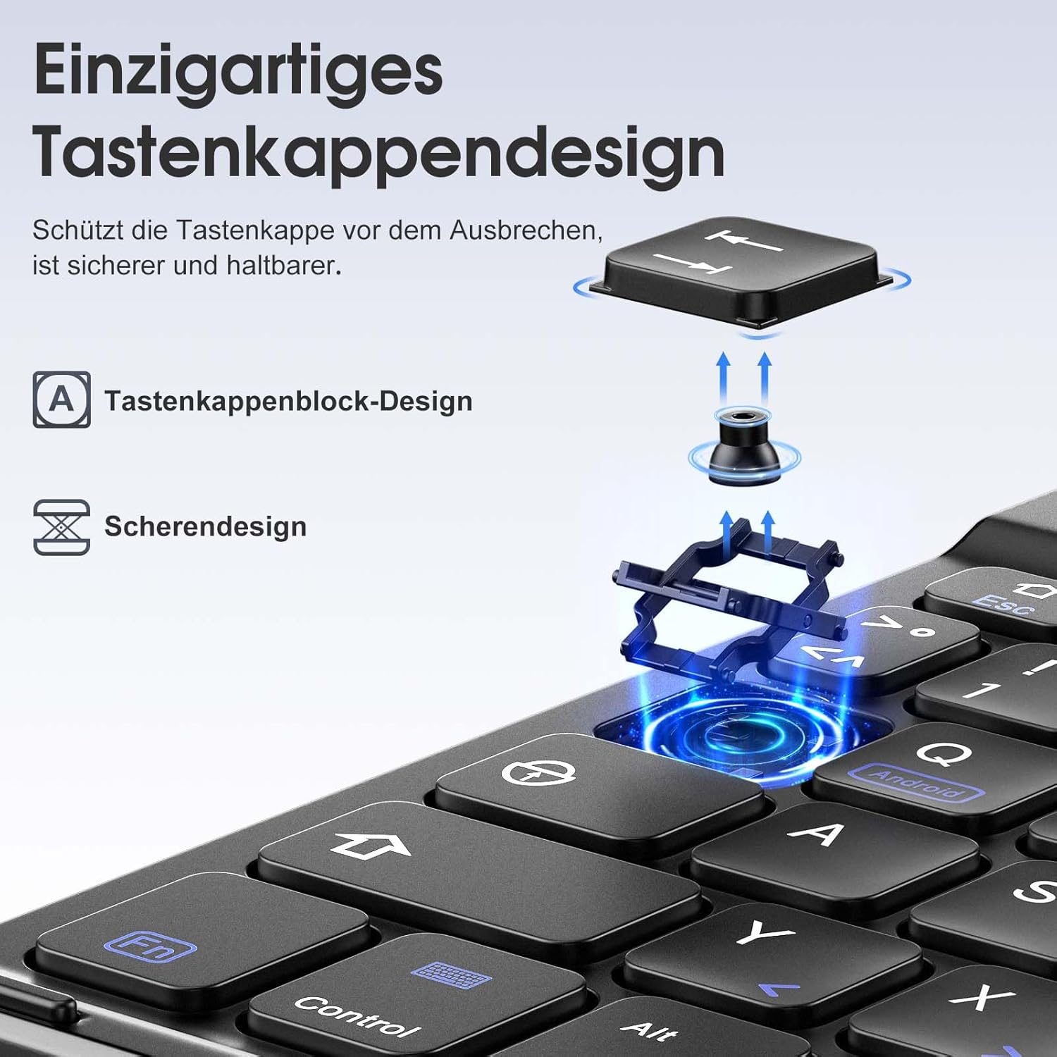 Detalle de Vobafe Hülle mit Tastatur iPad 11 Zoll
