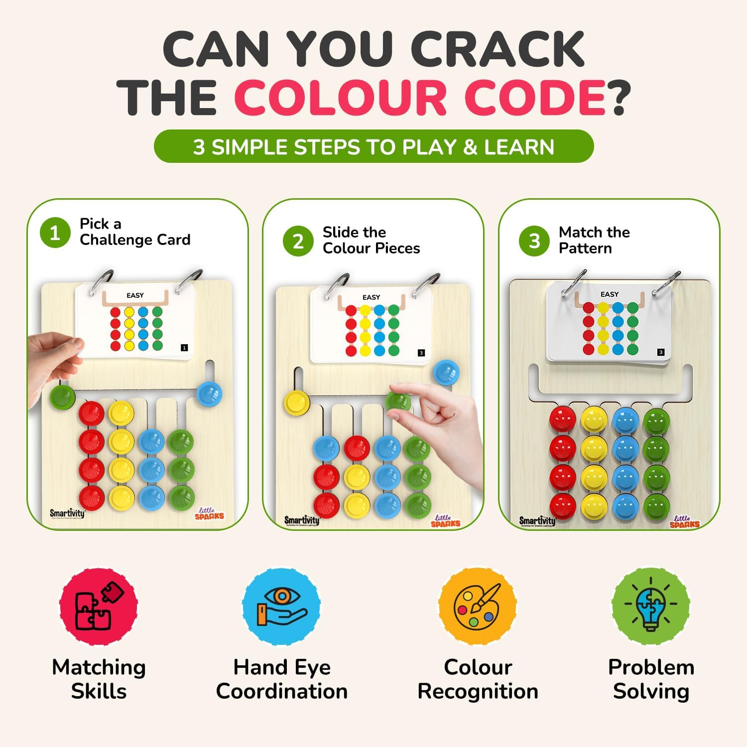 Detalle de Smartivity Wooden Slide Puzzle