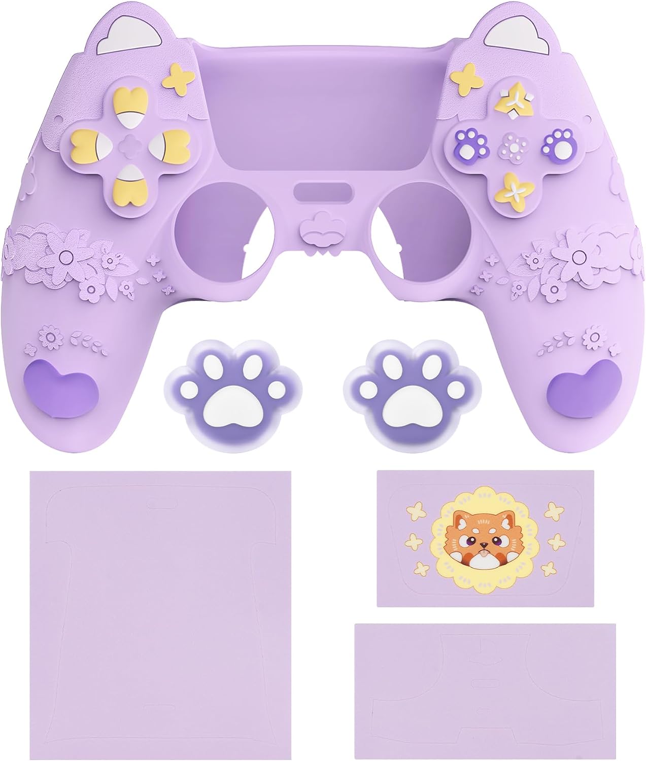 Detalle 2 de PlayStation controller silicone cover with panda grip