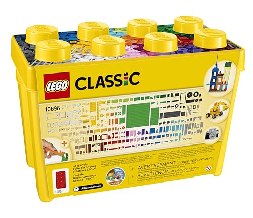 Thumbnail 6 de LEGO Classic La Boîte de Briques Créatives Deluxe – Jeu Créatif avec Espace de Rangement (10698)