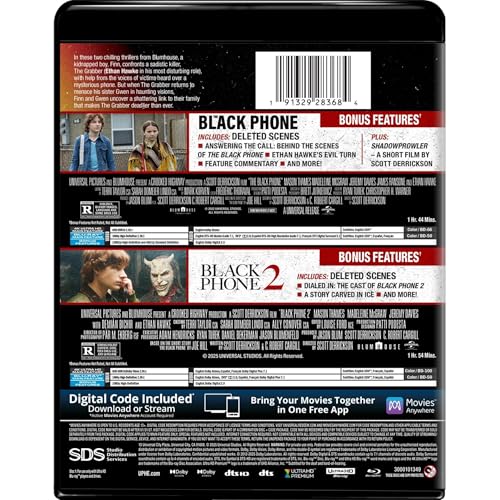 Detalle 1 de Black Phone 2-Movie Collection - 4K Ultra HD + Digital by UNIVERSAL