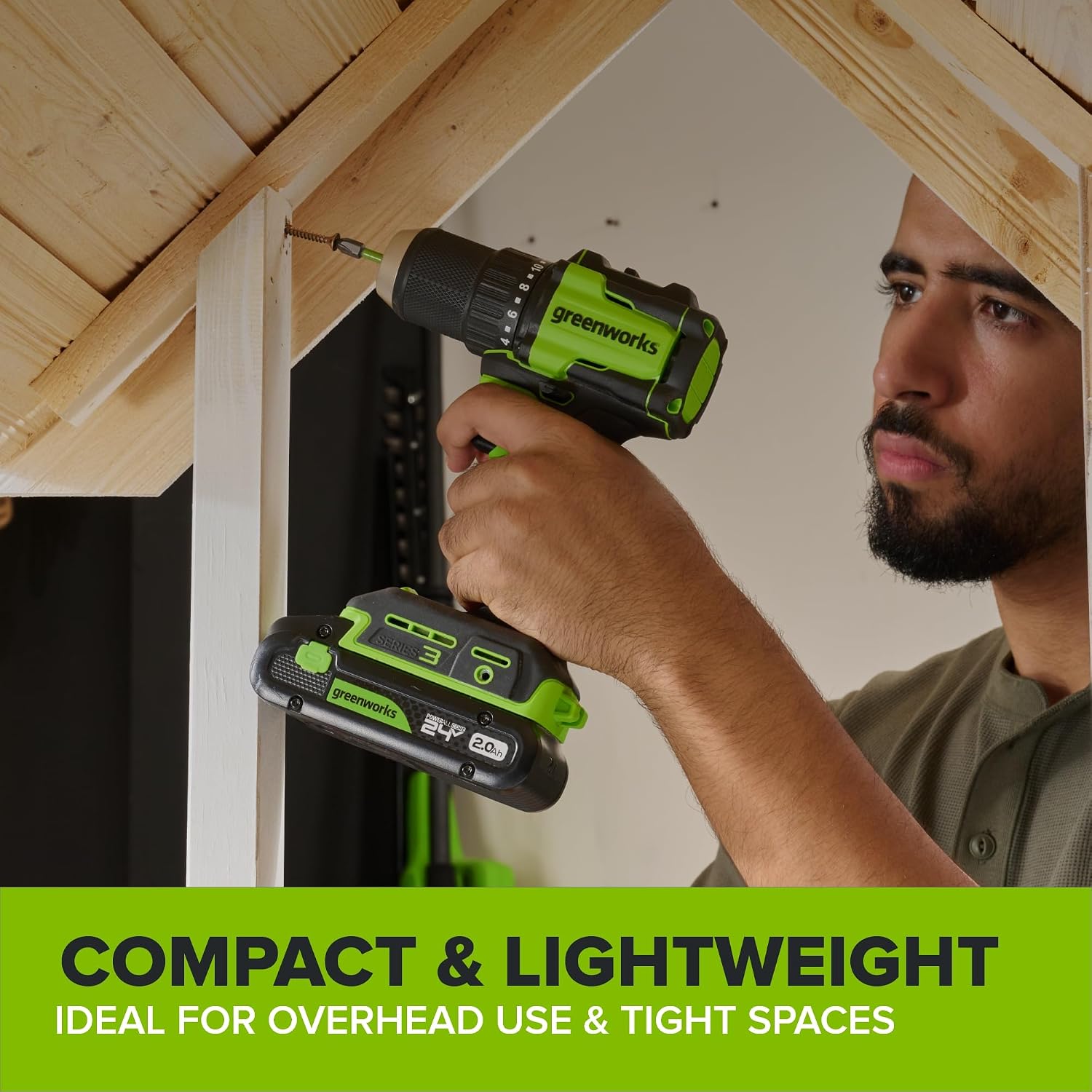 Thumbnail 6 de Greenworks 1/2-Inch Brushless Cordless Drill