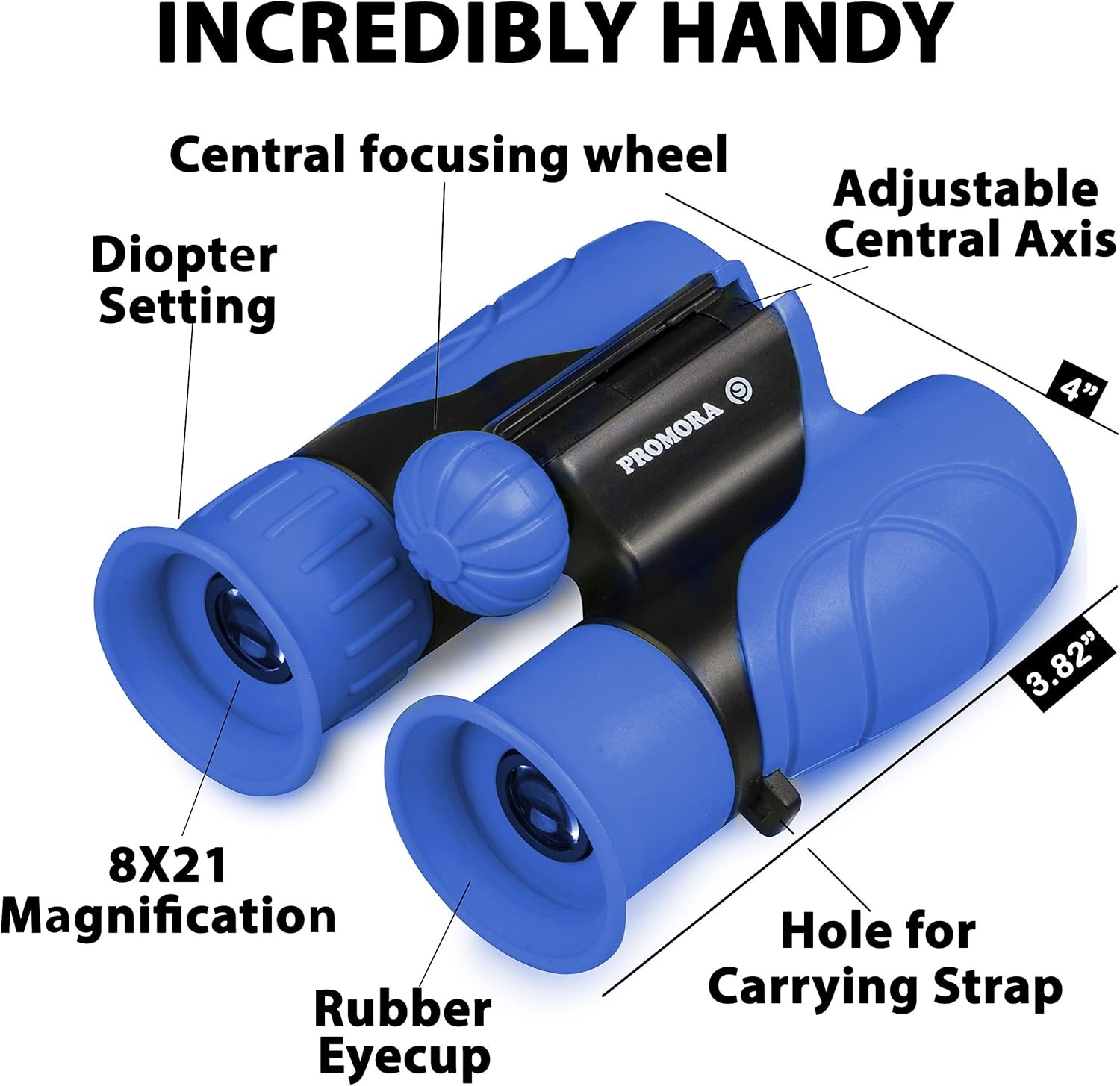 Thumbnail 4 de Binoculars for Kids – 8x21 Adventure Set with Compass & Magnifier