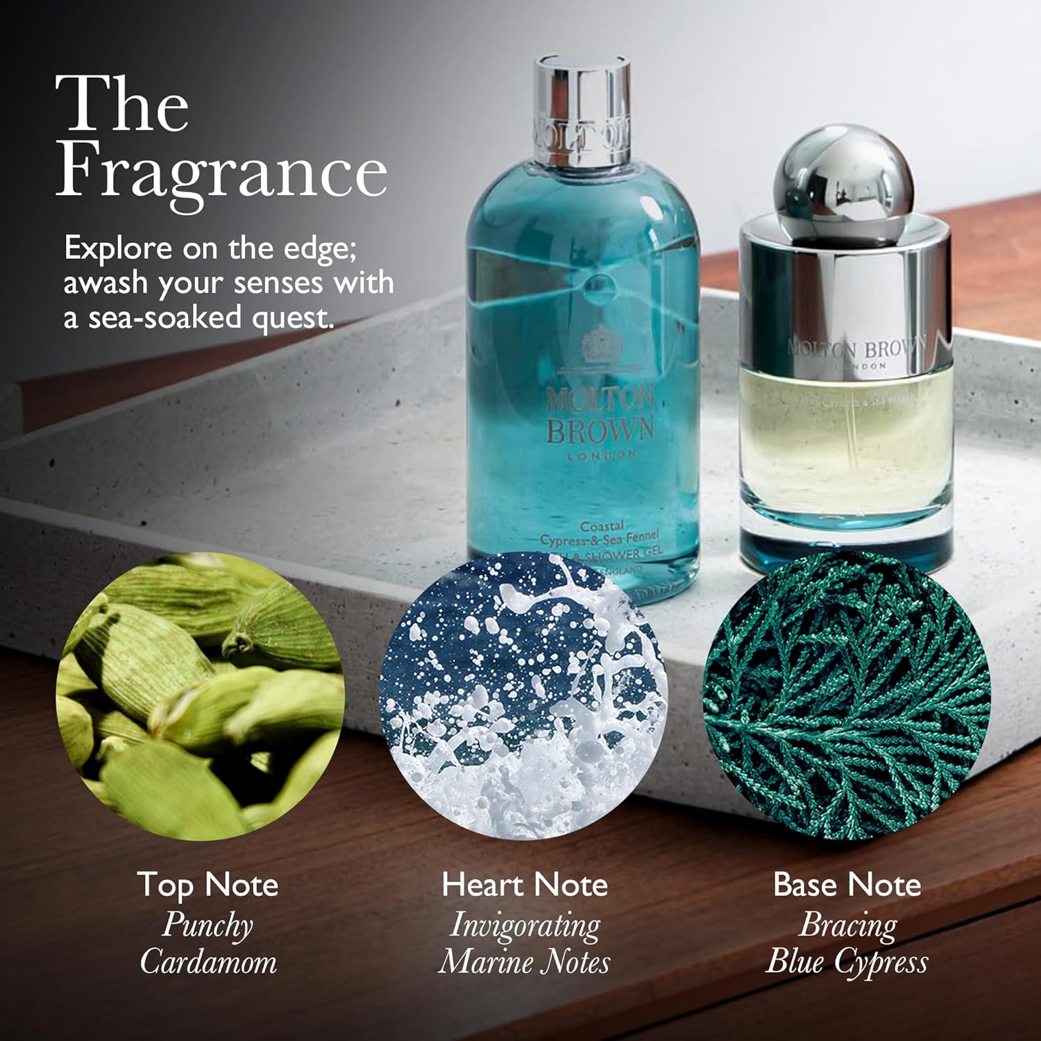 Detalle 2 de Molton Brown Cypress Bath Salts 300 g