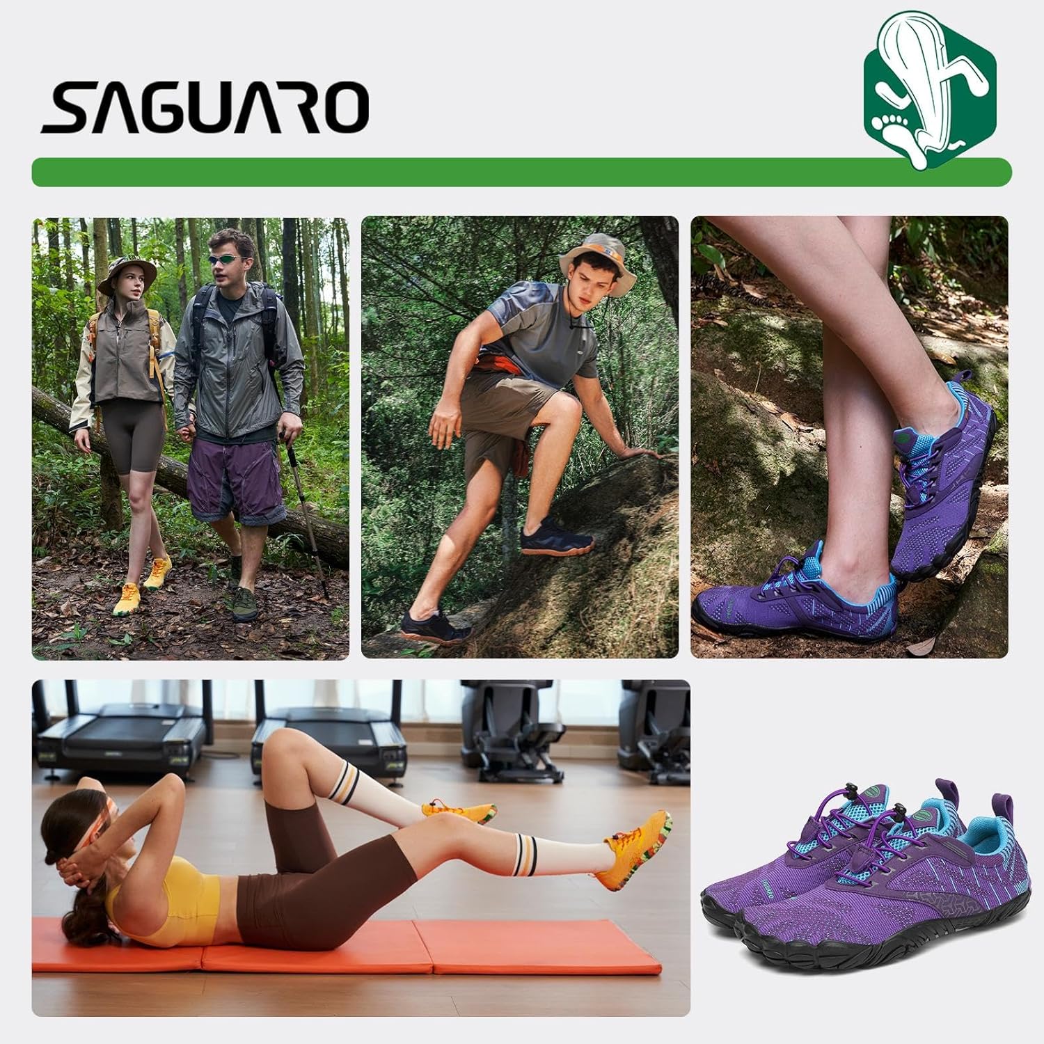 Thumbnail 6 de SAGUARO Unisex Barfußschuhe – Minimalistische Fitness- und Outdoor-Schuhe, Gr. 36–48